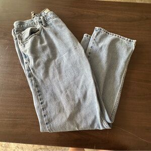 Levi's Straight Fit Blue Denim Jeans